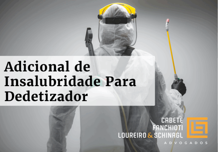 Adicional de Insalubridade Para Dedetizador