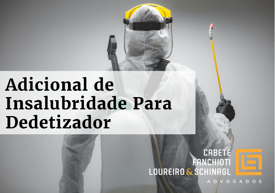 Adicional de Insalubridade Para Dedetizador