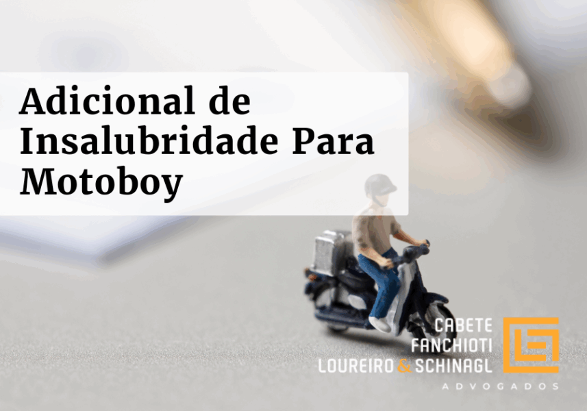 Adicional de insalubridade para motoboy