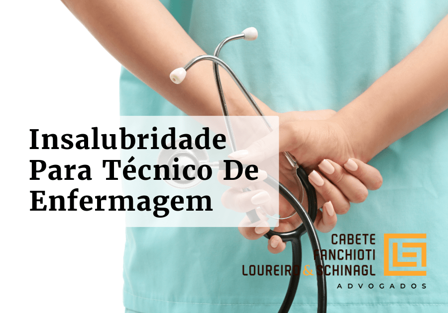 Adicional de Insalubridade para Técnico de Enfermagem