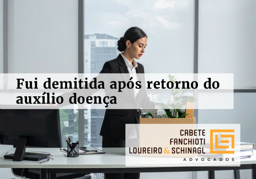 demissão após retorno do auxílio-doença